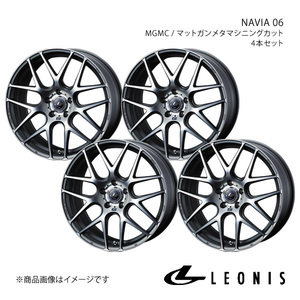 LEONIS/NAVIA 06 CX-3 DK系 4WD アルミホイール4本セット【18×7.0J 5-114.3 INSET47 MGMC】0037623×4