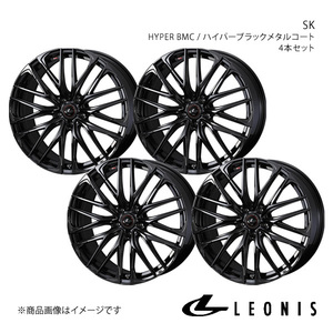 LEONIS/SK アルファード 10系 FF アルミホイール4本セット【18×8.0J 5-114.3 INSET42 HYPER BMC】0038336×4