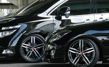 SHALLEN XF-55 MONOBLOCK ホイール2本セット デイズルークス B21A【17×5.5J 4-100 +48 ダイヤモンドフィニッシュブラウンブラック】 共豊_画像3