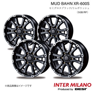 INTER MILANO MUD BAHN XR-600S ハイエース 200系 純正タイヤ:185/75R15 106/104 LT ホイール 4本【15×6.0J 6-139.7 INSET33 SGB/RP】