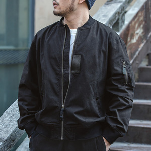 秋冬　MA-1 FLIGHT JACKET ヴィンテージ アメカジ メンズ　フライトジャケット　新品未使用Ｓ～3ＸＬ　黒