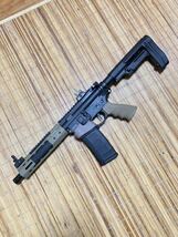 【7インチ　アウターバレル】東京マルイ　mtr16 ガスブロ　ガスブローバック パーツ　mws m4a1 m4 cqbr　mk18 _画像9