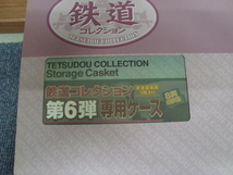 新品未使用品 トミックス TOMY TEC トミーテック 鉄道コレクション第６弾 専用ケース 未塗装車両1両入り①_画像2