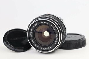 Olympus オリンパス OM-System H.Zuiko Auto-W 24mm 2.8 ズイコー 超広角レンズ【難あり品】★F