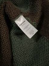 【S】Supreme JUNYA WATANABE COMME des GARCONS Brushed Camo Sweater Olive シュプリーム コムデギャルソン セーター ニット 美品 21FW_画像6