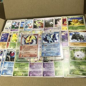 ポケモンカード　旧裏面あり　ブースターex シャワーズex キラカード プロテクター入り　2300枚以上 まとめ売り　引退