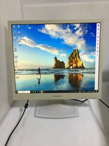 ※即決★IO DATA LCD-AD192SEDSW-B 19型 スクエア 液晶モニター/液晶ディスプレイ【動作品/ケーブル付き】