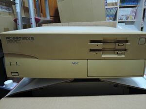 NEC PC-9801BX3/U2 本体＆モニターNEC PC-KD854N、外付けHDD、キーボード、マウス付き レトロPC PC98動作確認、分解清掃済み