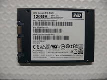 中古・動作品　WD Green PC SSD　120GB　　WDS120G1G0A　「使用時間は4350時間」_画像2