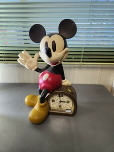 ミッキーマウス　ディズニー　目覚まし時計　時計　即決