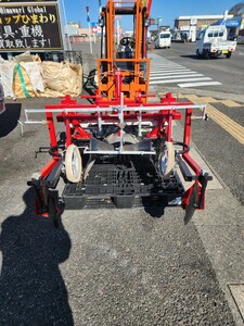 ササオカ　TWR-3　トラクター　マルチ　マルチャー　マルチ張り　ロータリー　アタッチメント　鹿児島県　出水市　米ノ津　現状渡し　即決