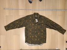 【福袋】　長袖柄シャツ(アロハシャツ)　3点まとめ売り 古着 ヴィンテージ レトロ vintage シャツメンズ 総柄　アロハ 長袖シャツ_画像4