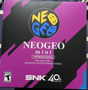 【新品未開封】NEOGEO mini ネオジオミニ インターナショナル 海外版