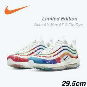 【29.5cm】★レインボースマッシュ！！新品★NIKE ナイキ エア マックス 97 G タイダイ NRG P ゴルフ AIR MAX TIE DYE 虹 バレット US11.5