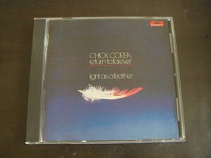 SHM-CD　CHICK　COREA　AND　RETURN　TO　FOREVER/LIGHT　AS　A　FEATHER　チック・コリア/ライト・アズ・ア・フェザー