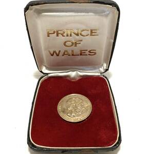 1969年英国プリンスウェールズメダル ドラゴン　GREAT BRITAIN CHARLES PRINCE OF WALES INVESTITURE 35 mm WELSH DRAGON MEDAL