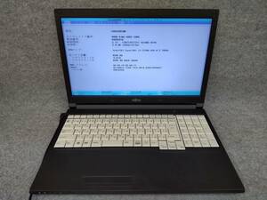 富士通 LIFEBOOK A577SX i3-7130U Bios確認 ジャンク 5816