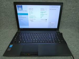 東芝 dynabook Satellite B654M i5-4310M Bios確認 ジャンク 1337H