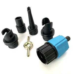  valve(bulb) adaptor air pump SUP nozzle 4 kind marine sport adaptor 