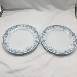 Noritake ノリタケ 食器 洋食器 花柄 2枚セット 皿 KN-ZK6U