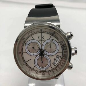 Calvin Klein カルバンクライン 腕時計　不動　リューズ可動　中古　YS 7B36