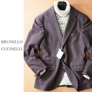 dp209●BRUNELLO CUCINELLIブルネロクチネリ●秋冬●バージンウール●カシミヤライクな極上生地●ジャケット●50