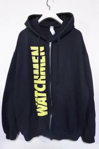 00's DC Comics WATCHMEN Movie Tultex Hoodie size L ウォッチメン スウェット パーカー ブラック アメコミ