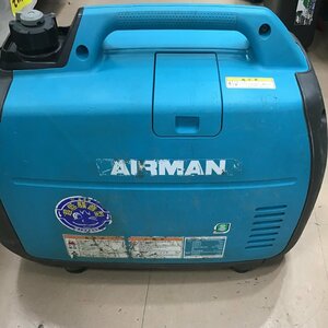 【中古品 / 動作品】★北越工業(エアーマン/AIRMAN) インバーター発電機 HP1800SV【12/25終了! 年末セール価格!】