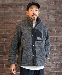 The DUFFER of ST.GEORGE BOA FLEECE JK：ボアフリースジャケット ライトアウター　S灰