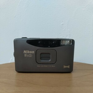 中古 実用 nikon ニコン AF 600 QD quartz date クォーツ デート コンパクト フィルム カメラ