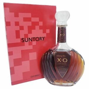 【SUNTORY/サントリー】BRANDY X.O DELUXE/ブランデー X.O デラックス 容量/700ml 40% ブランデー 洋酒 古酒 箱付き 未開栓★5070