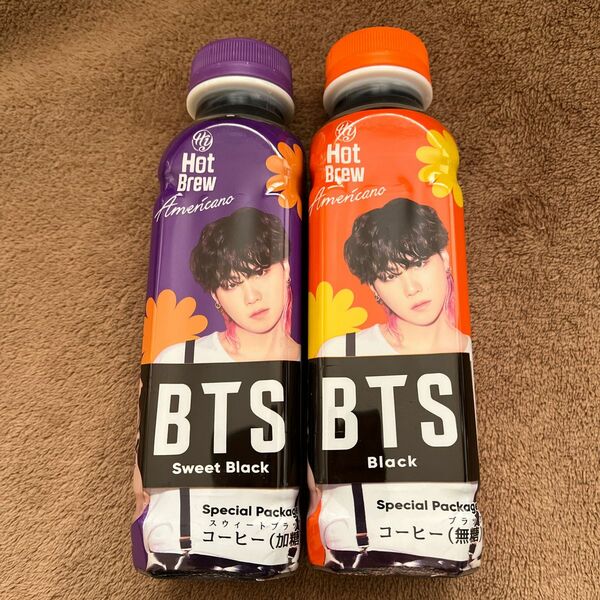 【Hot Brew】BTS ホットブリュー　SUGA 2本セット。