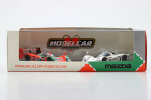 MCPset01 モデルカーパッション特注 1/43 Mazda MX-R01 No.5 & No.6 24 Le Mans 1992 Set マツダ ル マン