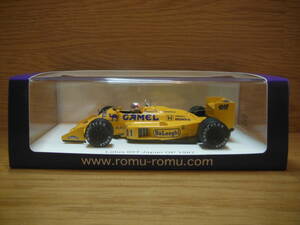 ROMU036 ロム特注 1/43 ロータス ホンダ 99T No.11 日本GP 1987