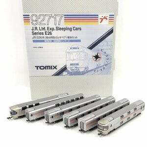 ●TOMIX Nゲージ 92717 JR E26系 寝台特急カシオペア 基本セット 初回パッケージ 中古 [ne]S219