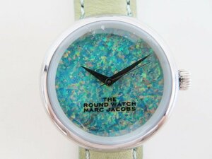 K12 MARC JACOBS マークジェイコブス THE ROUND WATCH ラウンドウォッチ 腕時計 ブルー ②