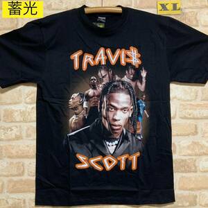 トラヴィススコット　Tシャツ　XLサイズ　蓄光　トラヴィス・スコット　Travis Scott