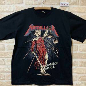 新品 メタリカ Tシャツ　XXLサイズ AND JUSTICE FOR ALL METALLICA バンドTシャツ