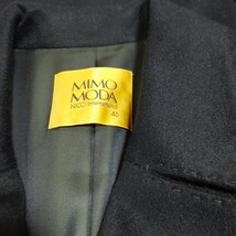 未使用※MIMO MODA/ミモ モーダ カシミヤ100% コート 日本製 サイズ40_画像8