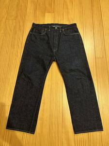 TCB jeans S40's 大戦モデル 【w40】14oz 濃紺ビンテージ復刻 レプリカ セルビッチ デニムパンツ　美品