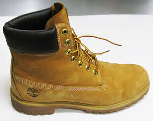 Timberland Water Proof Leather Boots US10.5 10061 （ティンバーランド ブーツ 美品 28.5cm イエローブーツ ウォータープルーフ ウィート