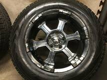 【215/70R16】ヨコハマG075 スタッドレスタイヤ【16×8J+0 PCD114.3 5H】MKWアルミホイール 4本 カスタムしたデリカD5_画像7