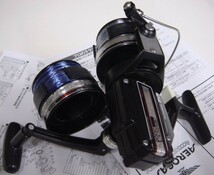 ■★Shimano　Aerocast-5000★■右手捲サーフ用リール/２-スプール構成_画像6