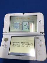 【美品】New ニンテンドー3DS LL RED-001 ピンク×ホワイト 任天堂 Nintendo タッチペン 動作確認 初期化済み_画像2