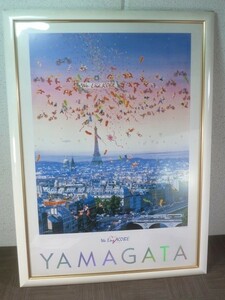 T65【ポスター】　HIRO YAMAGATA /ヒロ ヤマガタ ★WE LOVE KOBE ★ジャズフェスティバル　67×91cm　　