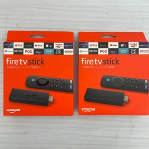 【2個セット】未使用Amazon Fire TV Stick ファイアーTVスティック アマゾン ファイアースティック 未開封 1円～