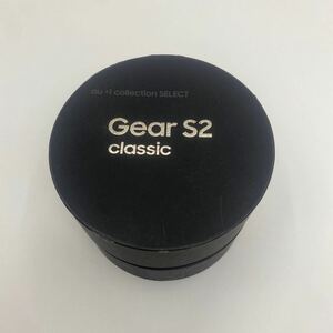 【ジャンク品１円〜】SAMSUNG Gear S2 classic スマートウォッチ Black RS5Z003K ◆ 動作未確認 ◆ / サムスン デジタル 時計 黒 