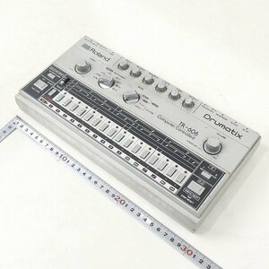 ローランド Roland TR-606 リズムマシン ドラムマシン Drumatix ビンテージ 楽器 音響機材 通電確認 現状品■KC002s■