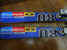 中古スキー SALOMON CrossMax 8P 170cm_画像7