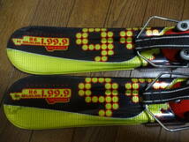 中古ファンスキー SALOMON Snowblade Spaceframe99 99.9cm_画像5